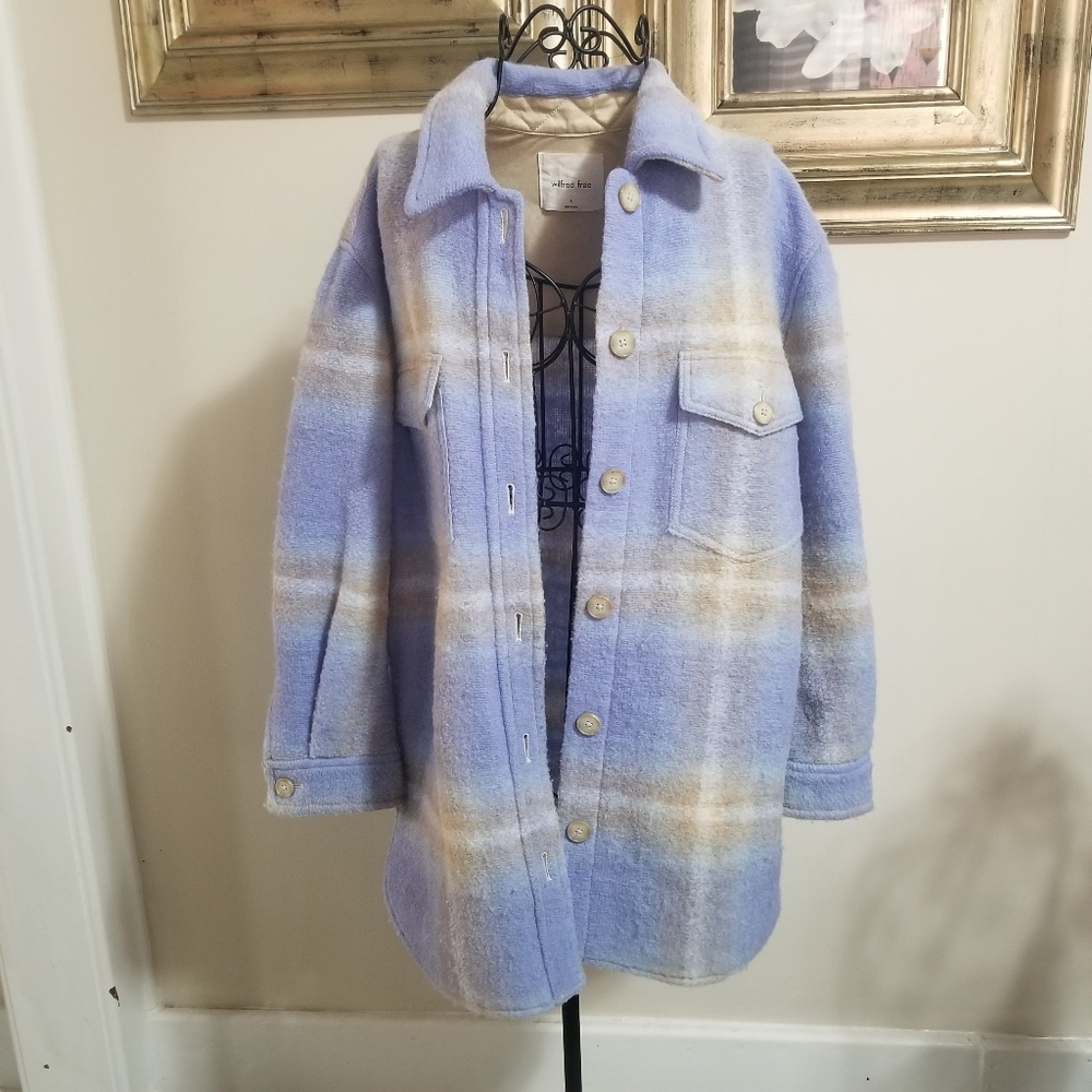 ARITZIA Wilfred Free The Ganna Shirt Jacket. Size: Small. - Picture 3 of 11